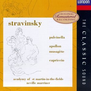I. Stravinsky Ste Pulcinella Apollon Musaget 