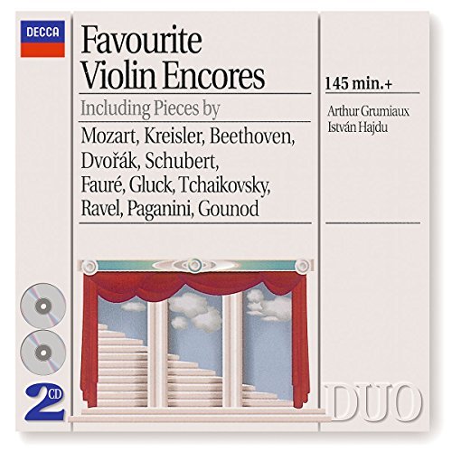 Arthur Grumiaux Favourite Violin Encores Grumiaux (vn) Hajdu (pno) 2 CD Set 