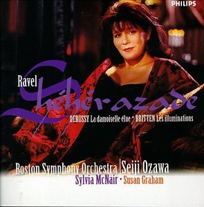 Ravel/Debussy/Britten/Sheherazade/Damoiselle Elue/Il@Mcnair(Sop)/Graham (Mez)@Ozawa/Boston So
