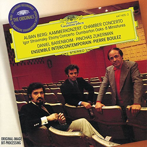 Barenboim/Zukerman/Boulez/Ense/Chamber Concerto (+ Stravinsky@Barenboim (Pno)/Zukerman (Vn)@Boulez/Ens Intercontemporain