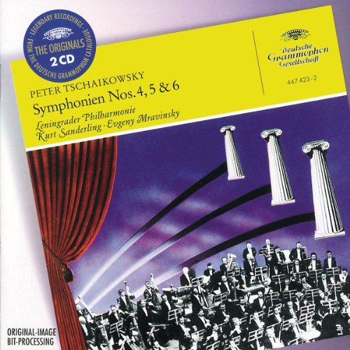 P.I. Tchaikovsky/Sym 4-6@Sanderling & Mravinsky/Leningr