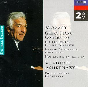 Ashkenazy/Philharmonia Orch./Piano Concertos 20 21 23 24 25@Ashkenazy (Pno)@London Phil