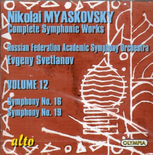 N. Myaskovsky/Symphony 16 & 19@Svetlanovrussian Federation Ac