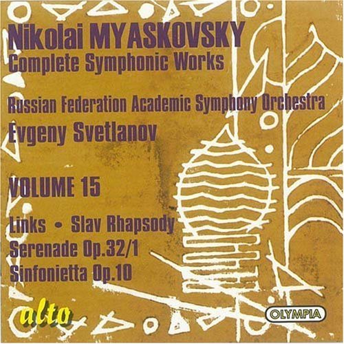 N. Myaskovsky/Links Op.65/Slav Rhapsody@Russian Federation Academics S@.
