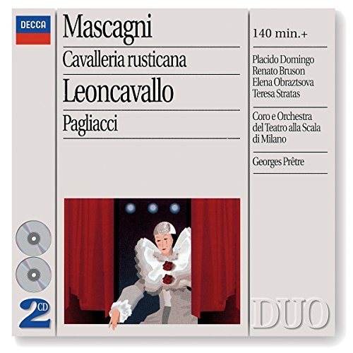 Mascagni/Leoncavallo/Cavalleria Rusticana/Pagliacci@Domingo/Obratsova/Stratas/Pons