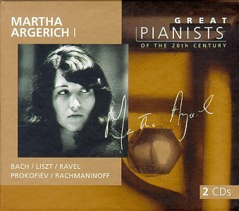 Martha Argerich Plays Bach Liszt Prokofiev Rac Argerich (pno) Great Pianists Series 