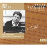 Emil Gilels Plays Stravinsky Medtner Liszt Gilels (pno) Great Pianists Series 
