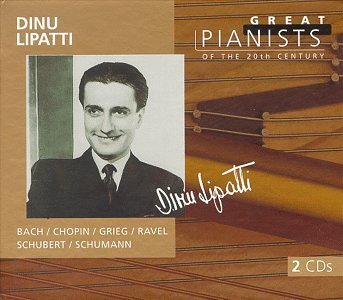 Dinu Lipatti Plays Bach Hess Brahms Chopin Lipatti (pno) Great Pianists Series 