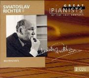 Sviatoslav Richter Plays Beethoven Richter (pno) Great Pianists Series 