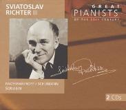 Sviatoslav Richter Plays Rachmaninoff Schumann Sc Richter (pno) Great Pianists Series 
