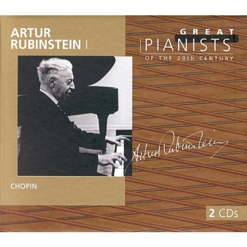 Artur Rubinstein Plays Chopin Rubinstein (pno) Great Pianists Series 