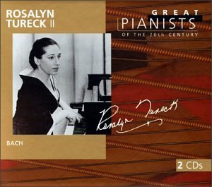 Rosalyn Tureck Plays Bach Great Pianists Series 