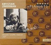 Krystian Zimerman Plays Brahms Chopin Debussy Li Zimerman (pno) Great Pianists Series 
