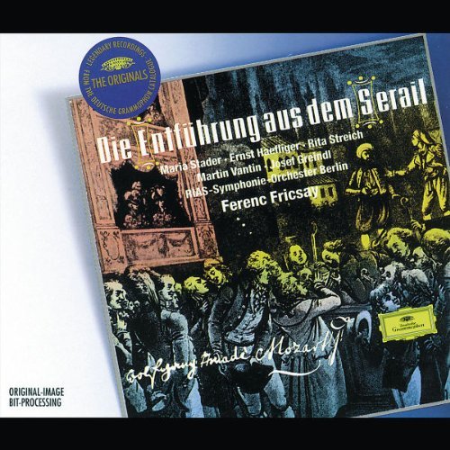 W.A. Mozart Abduction From Seraglio Comp O Stader Streich Haefliger Franc Fricsay Berlin Rso 