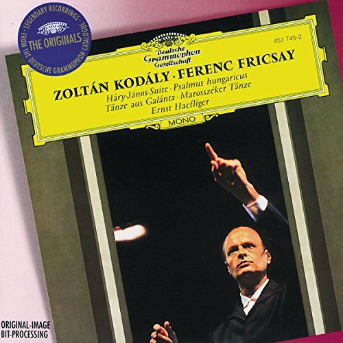 Z. Kodaly Ste Hary Janos Dances Psalms Leach (cimbalom) Haefliger (te Fricsay Various 