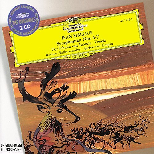 J. Sibelius/Sym 4-7/Swan Of Tuonela/Tapiol@2 Cd@Karajan/Berlin Phil