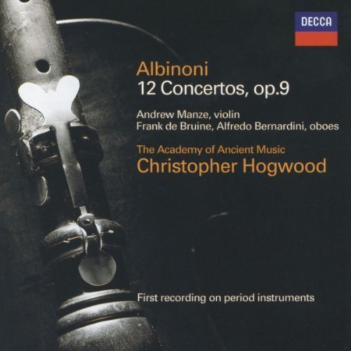 T. Albinoni/Con (12)@Manze/Bruine/Bernardini@Hogwood/Aam