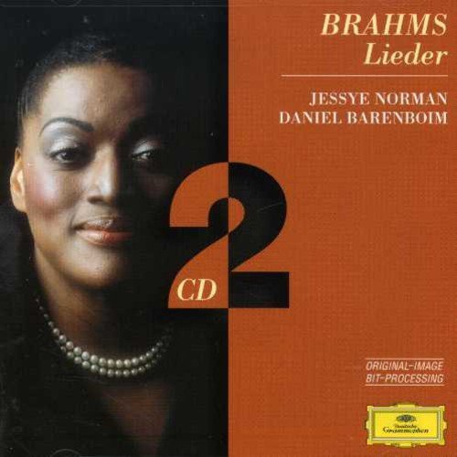 J. Brahms Lieder Norman Barenboim Christ 2 CD Set 