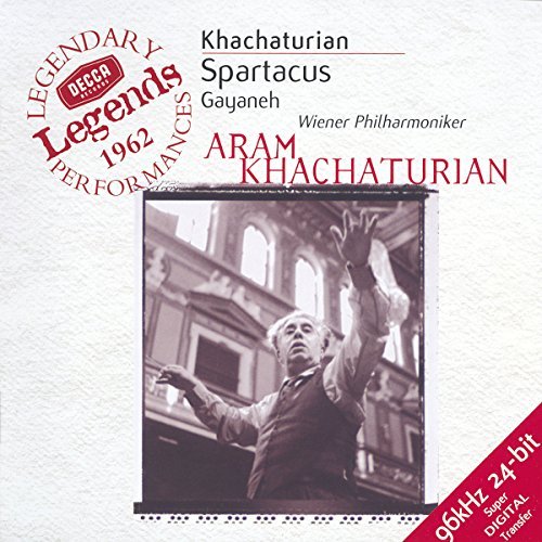 Khachaturian Glazunov Spartacus Gayaneh Seasons Khachaturian Vienna Phil 