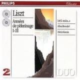 F. Liszt Annees De Pelerinage 1 3 Comp Brendel (pno) Kocsis (pno) 2 CD Set 