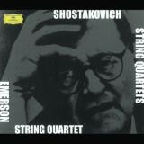 D. Shostakovich Qt Str Comp 5 CD Set Emerson Qt 