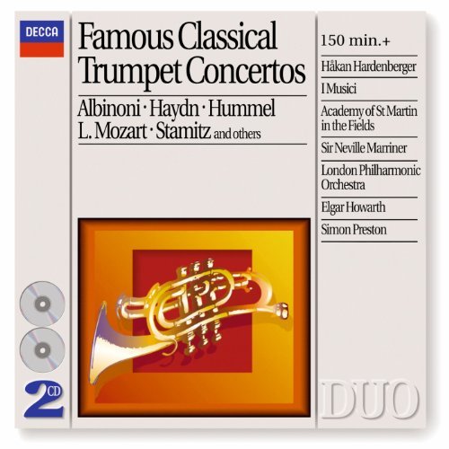Hakan Hardenberger Famous Trumpet Concertos Hardenberger (tpt) 2 CD 