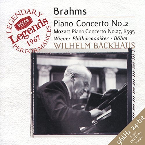 Brahms Mozart Con Pno 2 Con Pno 27 Backhaus*wilhelm (pno) Bohm Vienna Phil 