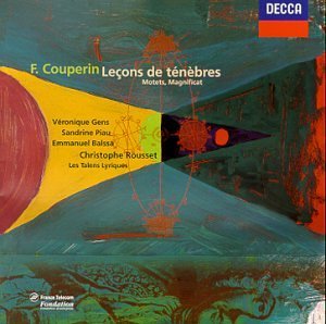 F. Couperin/Lecons De Tenebres@Rousset/Gens/Piau@Balsa/Talons Lyriques