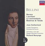 V. Bellini Norma I Puritani Sonnambula Be Sutherland Bonynge (pno) Various 