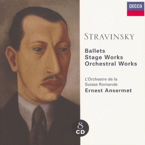 I. Stravinsky Rite Of Spring Firebird Petrou 8 CD Set Ansermet Suisse Romande Orch 