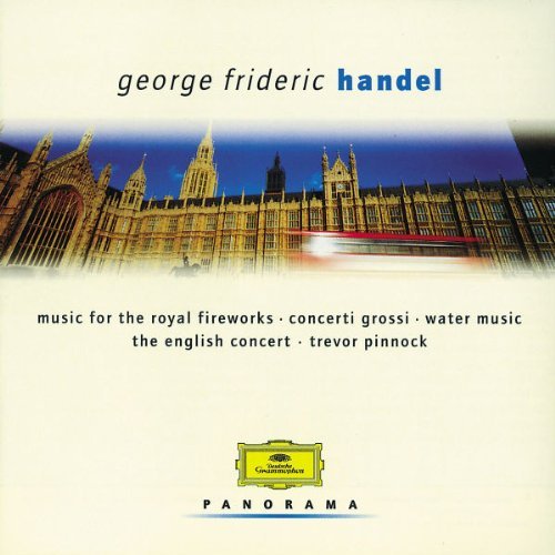 G.F. Handel/Fireworks/Water Music/Con Gros@Holliger*ursula (Hp)@Pinnock/English Concert