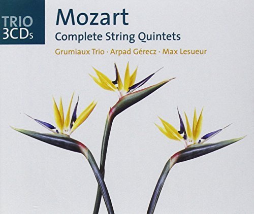 Wolfgang Amadeus Mozart/Qnt Str 1-6/Divert Vn/Va/Vc (E@Grumiaux/Gerecz/Lesueur@3 Cd