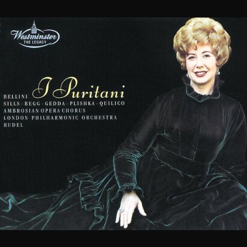 V. Bellini Puritani Comp Opera Sills Gedda Quilico Plishka & Rudel London Po 