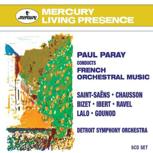 Paul Paray Paray Conducts French Orchestr 5 CD Set Paray Detroit So 