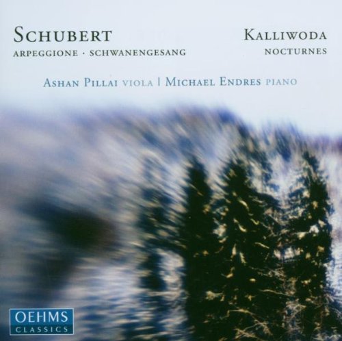 Schubert/Kalliwoda/Arpeggione Sonata D821/Schwane@Pillai (Va)/Endres (Pno)