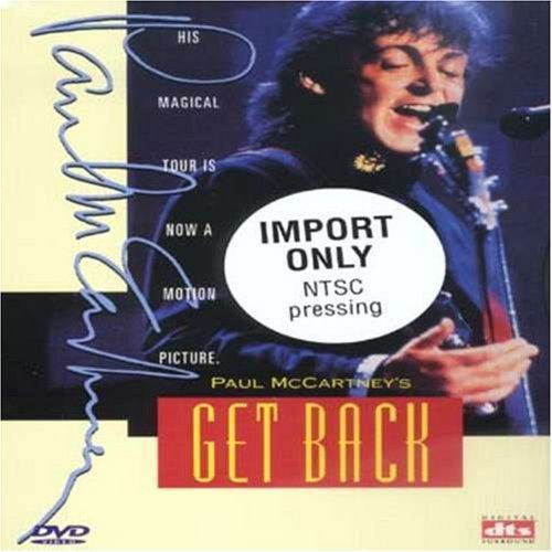 Paul Mccartney Get Back Live Import Eu Ntsc (0) 