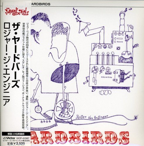 Yardbirds/Roger The Engineer (Mini Lp Sl@Import-Jpn/Paper Sleeve@Paper Sleeve/Incl. Bonus Track