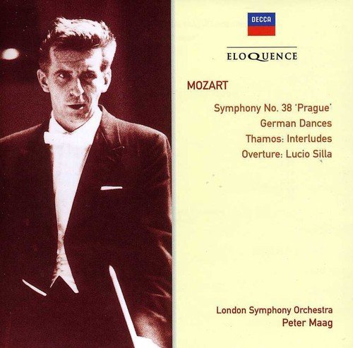 W.A. Mozart Sym 38 Prague German Dances Import Aus Maag Lso 