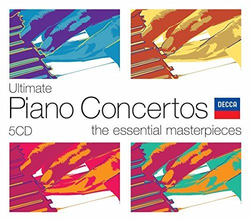 Tchaikovsky Grieg Beethoven Ultimate Piano Concertos 5 CD 