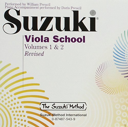 William Preucil Suzuki Viola School Vols. 1 & 2 (suzuki Method) 