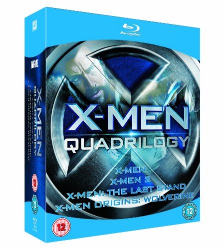 X-Men Quadrilogy (2009)/X-Men Quadrilogy@Import-Gbr/Blu-Ray@4 Blu-Ray