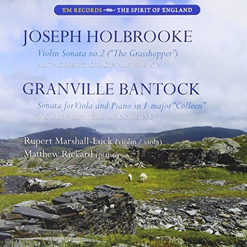 G. Bantock/Sonata For Viola & Piano@Marshall-Luck*rupert (Vn)