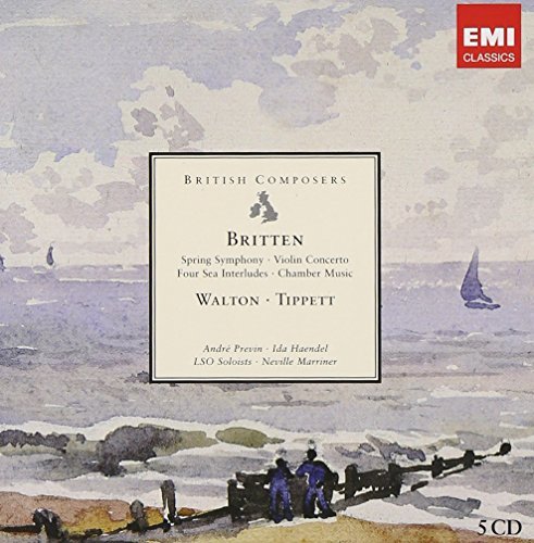Britten/Walton/Tippett/British Composers-Britten Walt@5 Cd
