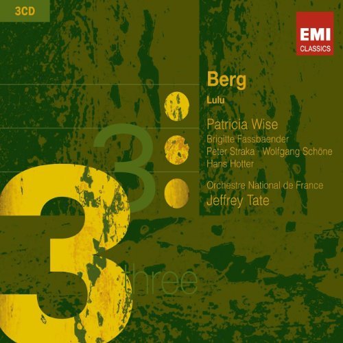 Jeffrey Tate Berg Lulu 3 CD Tate Orch National De France 