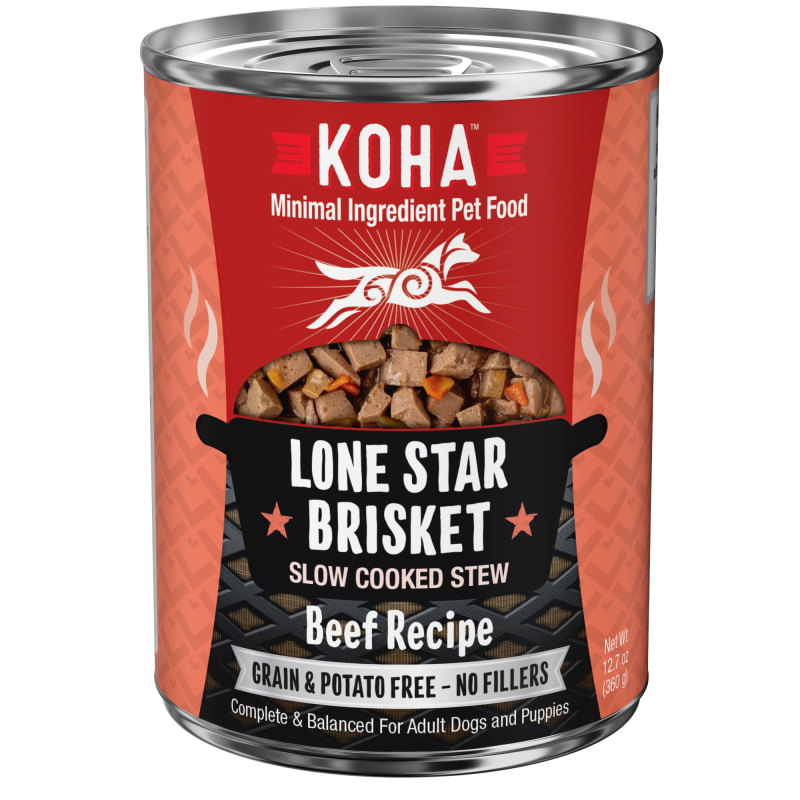 Koha Dog Lone Star Brisket Slow Cooked Stew