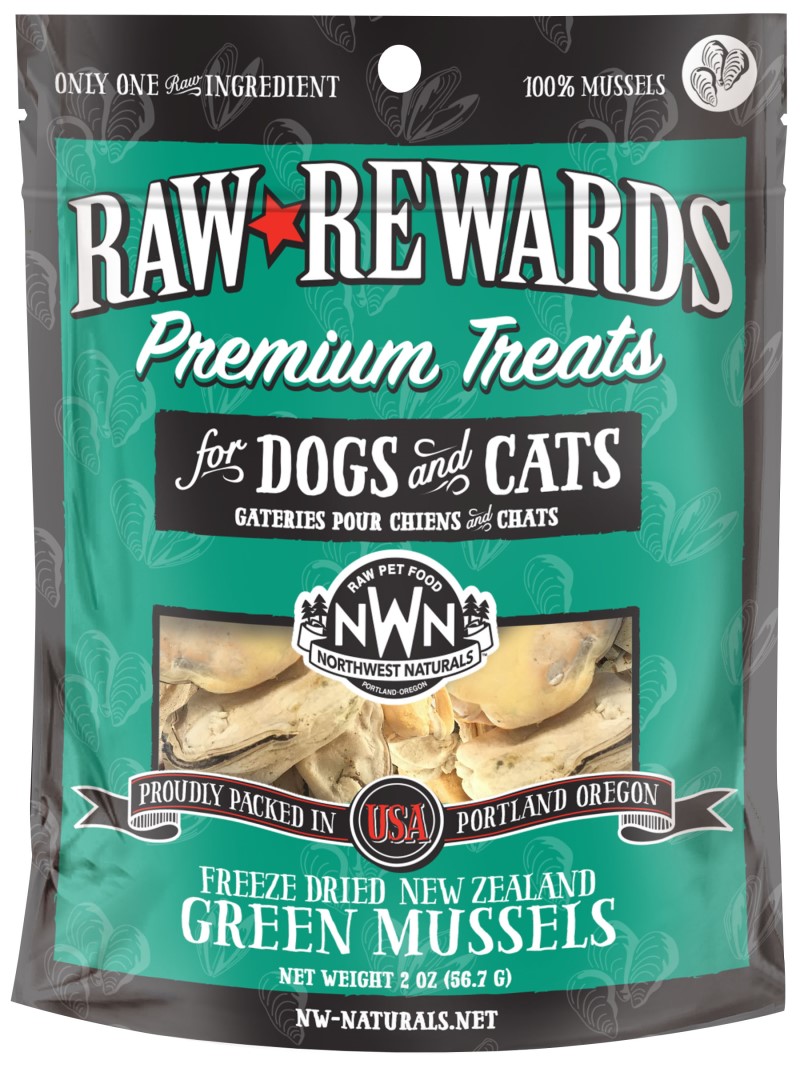 Northwest Naturals Freeze-Dried Treats-Green-Lipped Mussels