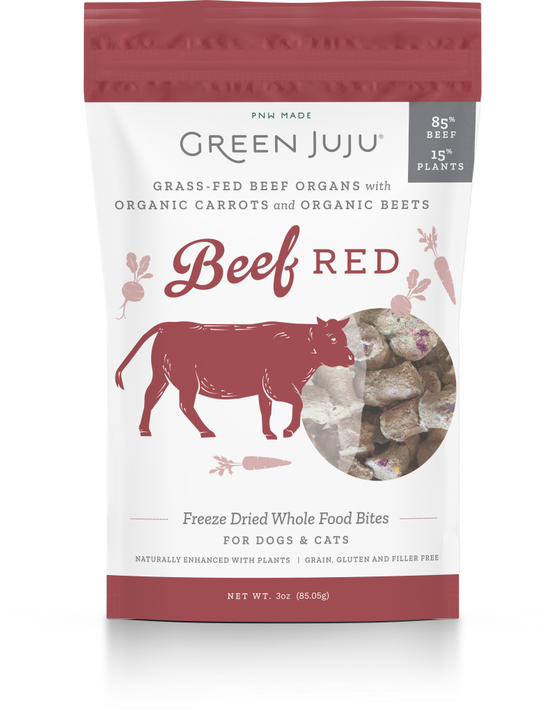 Green Juju FD Training Treat, Beef Red, 3oz