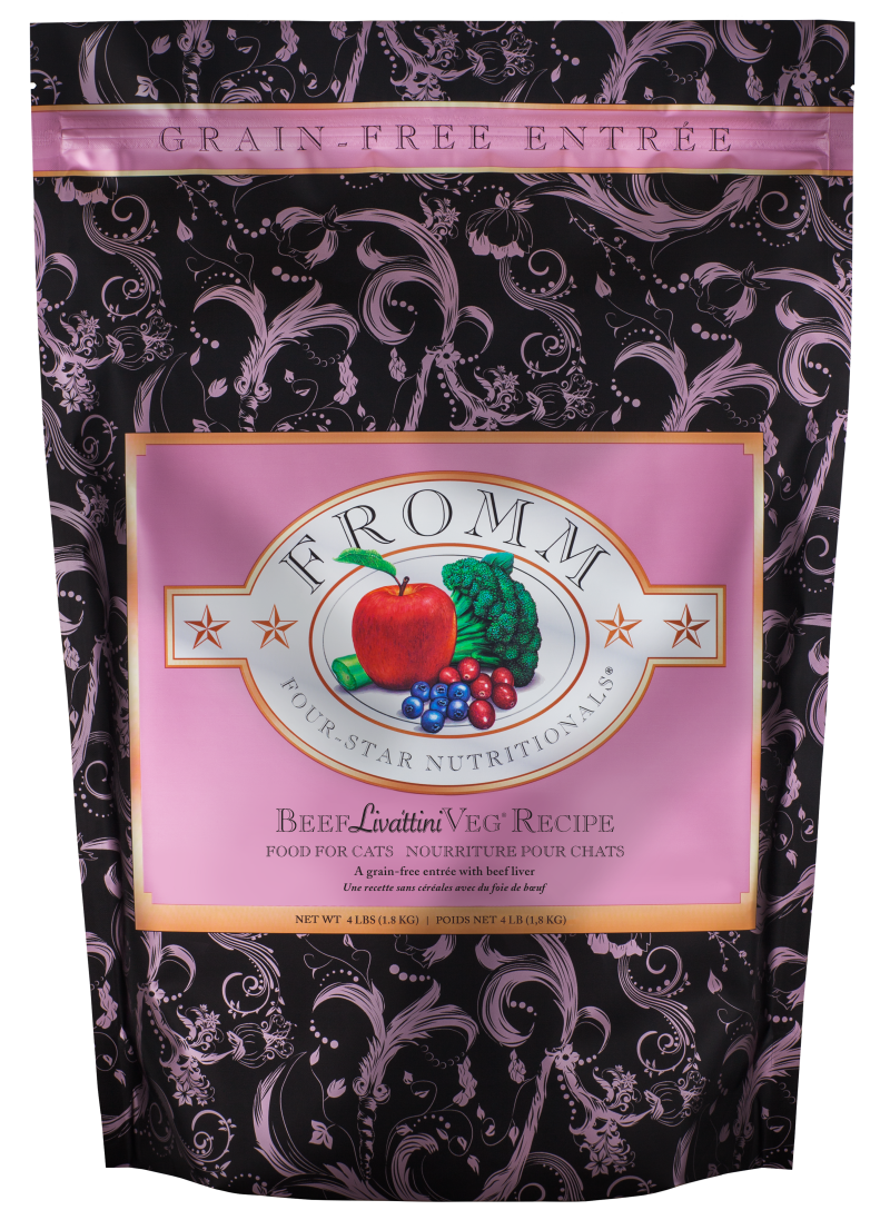 Fromm Four-Star Nutritionals® Beef Liváttini Veg® Food for Cats