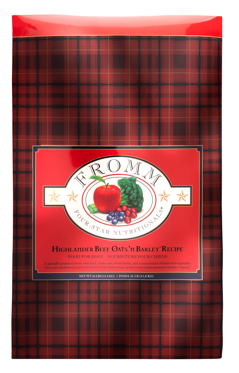 Fromm Highlander Beef, Oats, 'n Barley® Recipe Food for Dogs