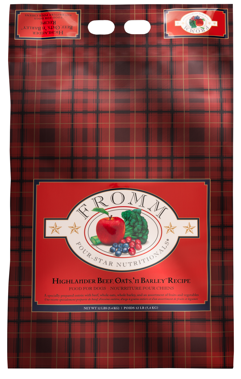 Fromm Highlander Beef, Oats, 'n Barley® Recipe Food for Dogs